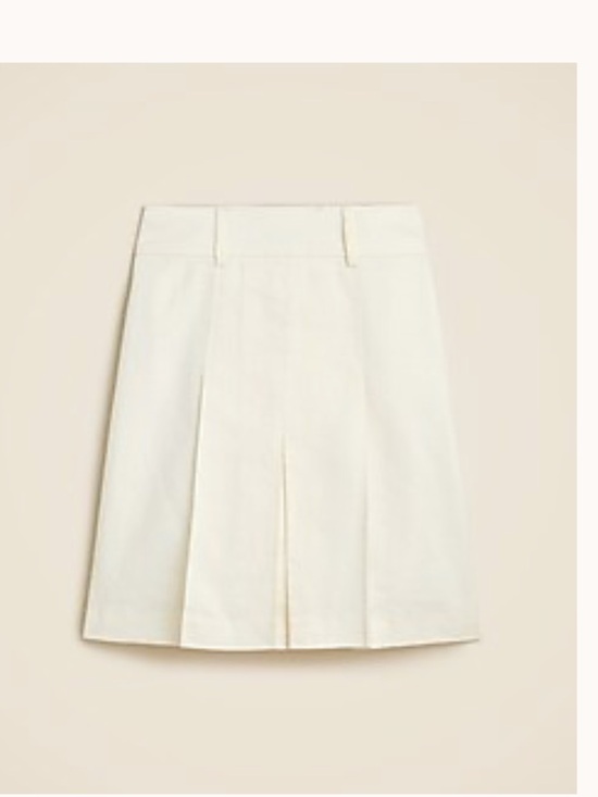J. Crew Dresses & Skirts - J CREW NWT Cream Pleated Skirt. SIZE 4. Ivory. Free ship